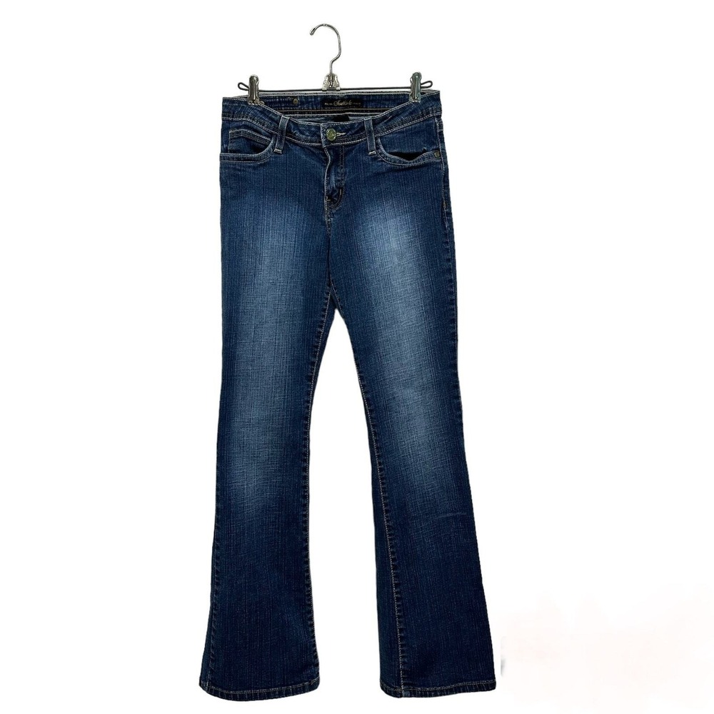 Southpole Juniors 9 Blue Denim Bootcut Jeans Western Rodeo Cowgirl 5-Pocket